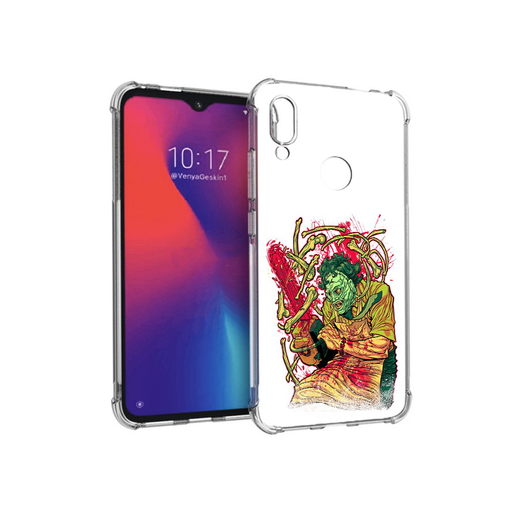 

Чехол MyPads Tocco для Xiaomi Redmi Note 7 яркий мясник (PT125338.275.711), Прозрачный, Tocco
