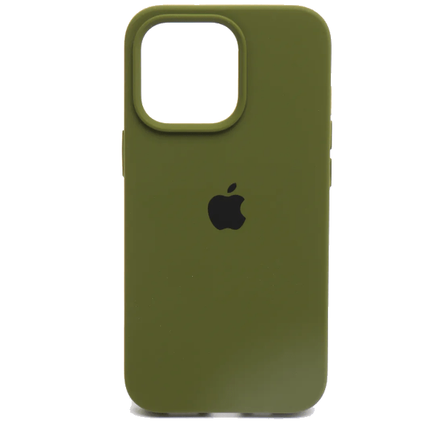 

Чехол iPhone 14 Pro Max Silicon Сase APL WS (с лого), хаки, Зеленый, Чехол iPhone 14 Pro Max Silicon Сase APL WS (с лого), хаки