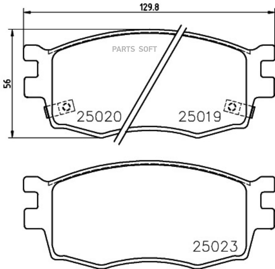 

Тормозные колодки HELLA PAGID/BEHR 8DB355014921