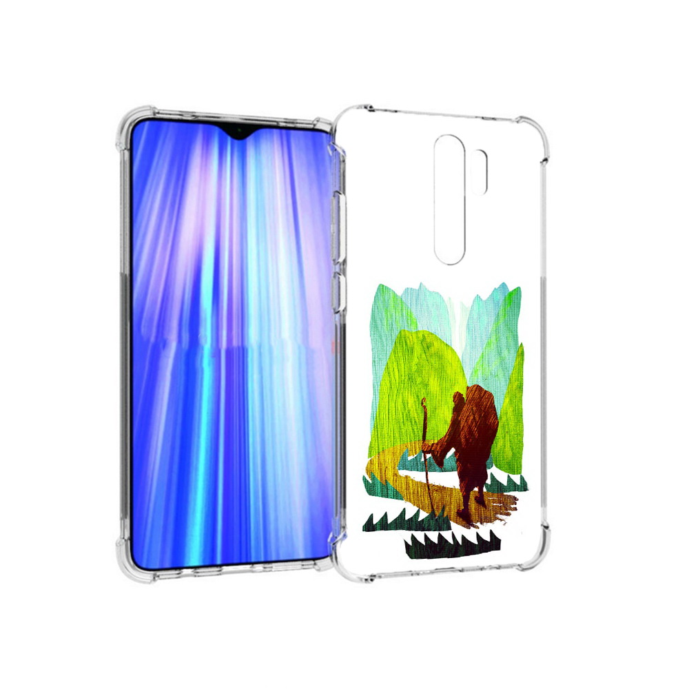 

Чехол MyPads Tocco для Xiaomi Redmi Note 8 Pro Лесная тропа (PT135544.276.106), Прозрачный, Tocco