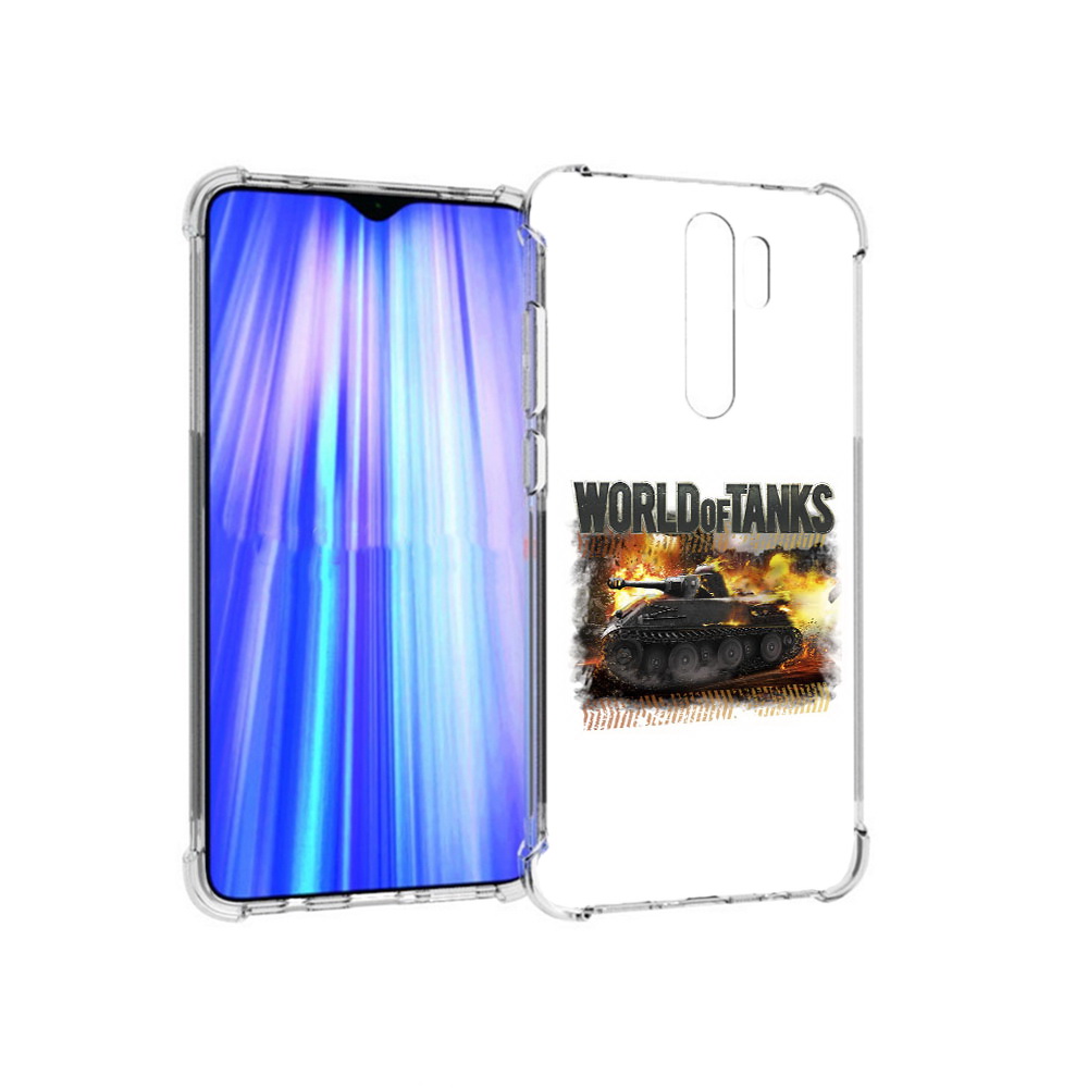 

Чехол MyPads Tocco для Xiaomi Redmi Note 8 Pro Мир танков-2 (PT135544.276.118), Прозрачный, Tocco