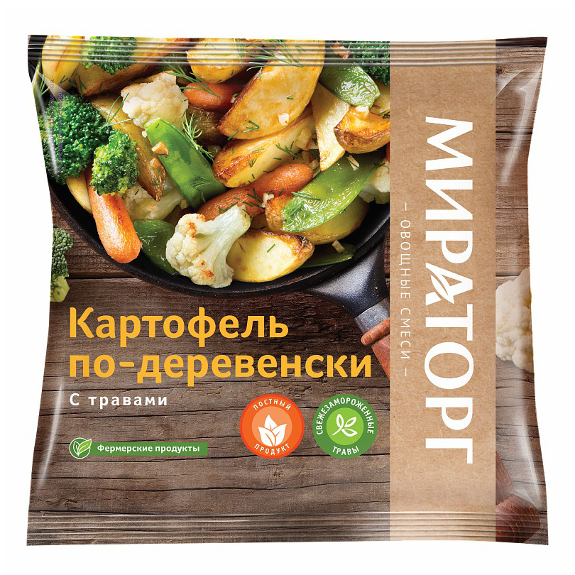 Картофель Vитамин по-деревенски, с травами, 400 г