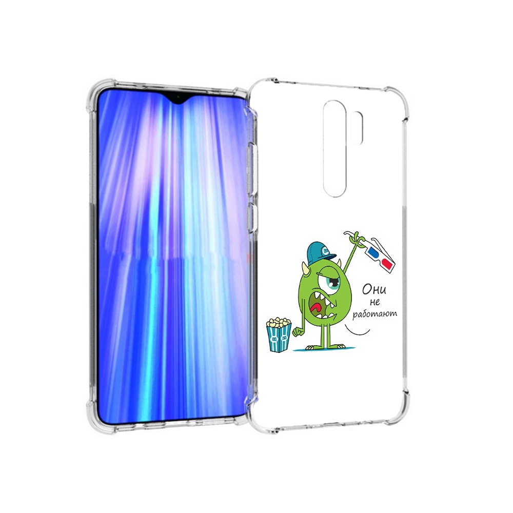

Чехол MyPads Tocco для Xiaomi Redmi Note 8 Pro Очки не работают (PT135544.276.129), Прозрачный, Tocco