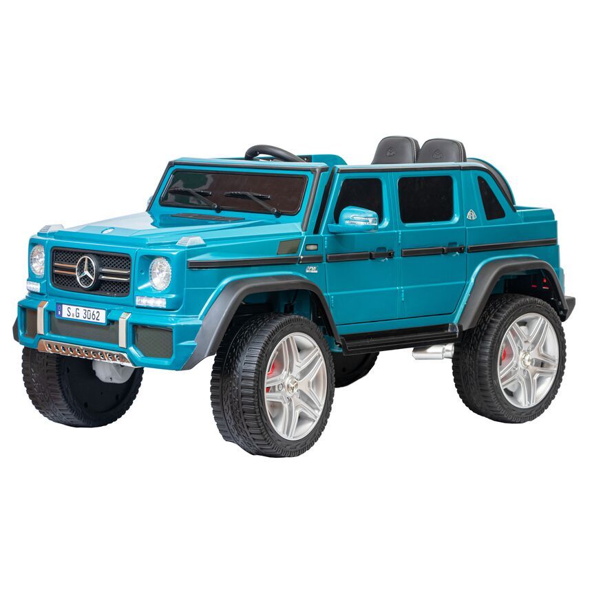 фото Детский автомобиль toyland mercedes benz maybach small g 650s синий