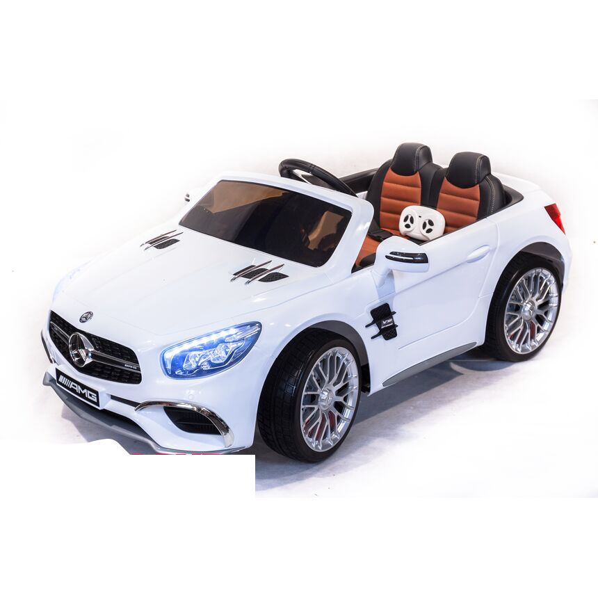 фото Детский автомобиль toyland mercedes benz sl 65 белый