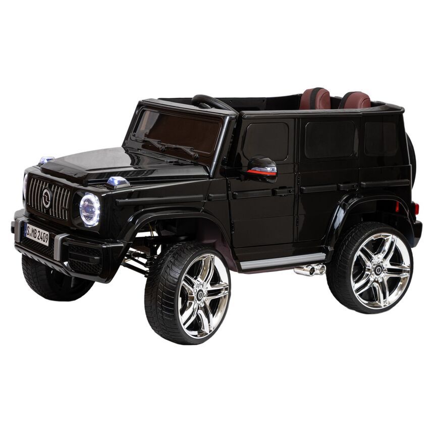 фото Детский автомобиль toyland mercedes-benz g63 (высокая дверь) 4x4 чёрный