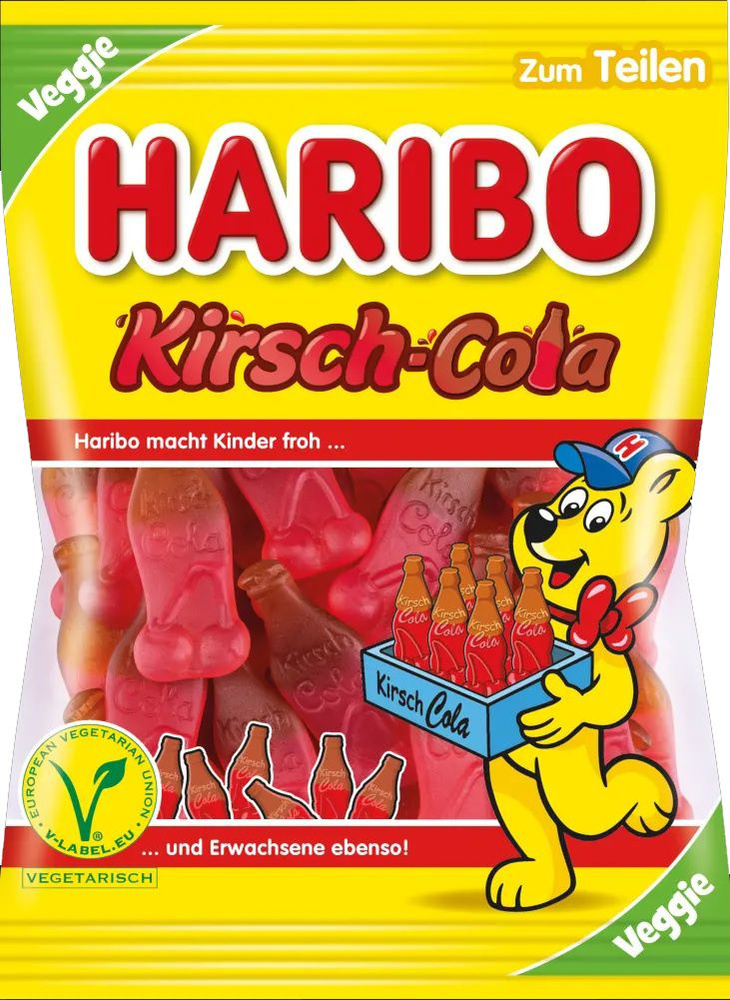 Мармелад жевательный HARIBO Вишневая кола, 175 г