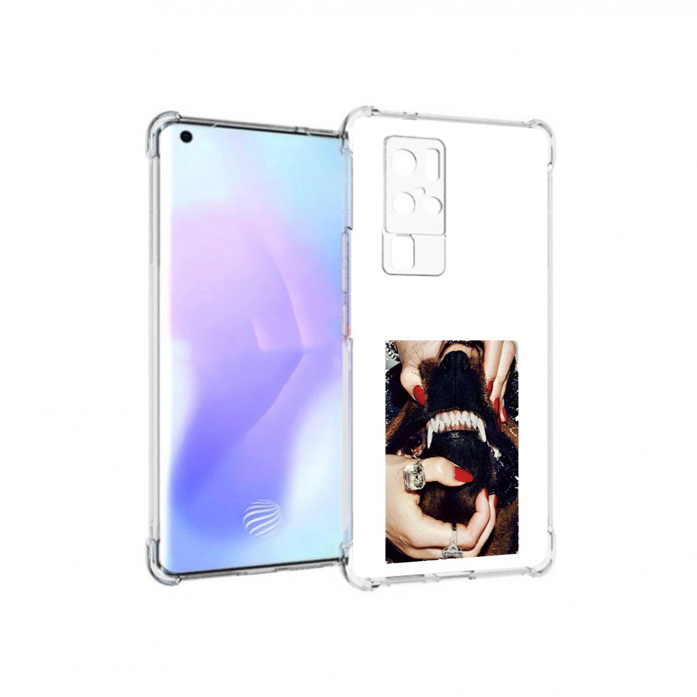 

Чехол MyPads Tocco для Vivo X50 Pro маникюр (PT226970.404.457), Прозрачный, Tocco