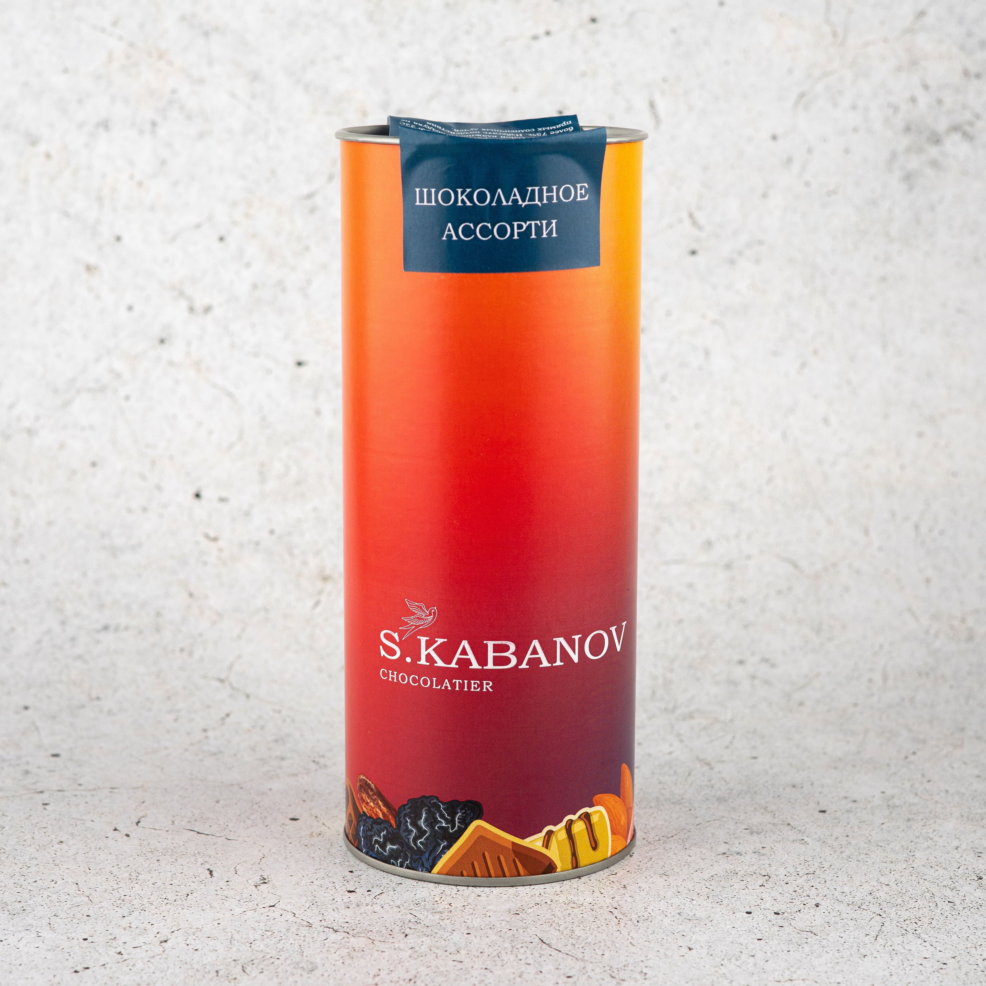 

Шоколад S.KABANOV ассорти, 300 г, tubus_300