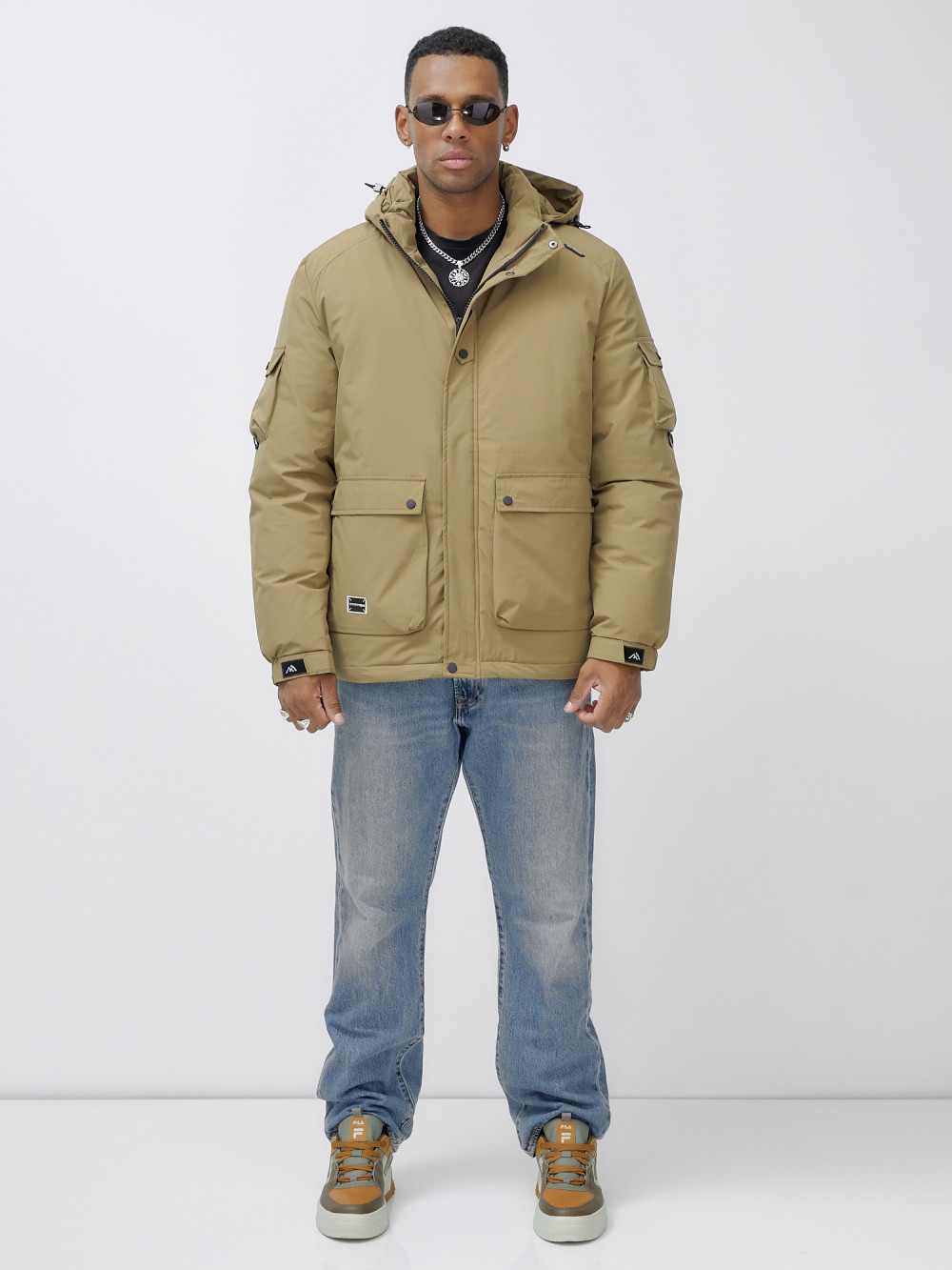 

Куртка мужская MTFORCE 2333 желтая XL, Желтый, 2333