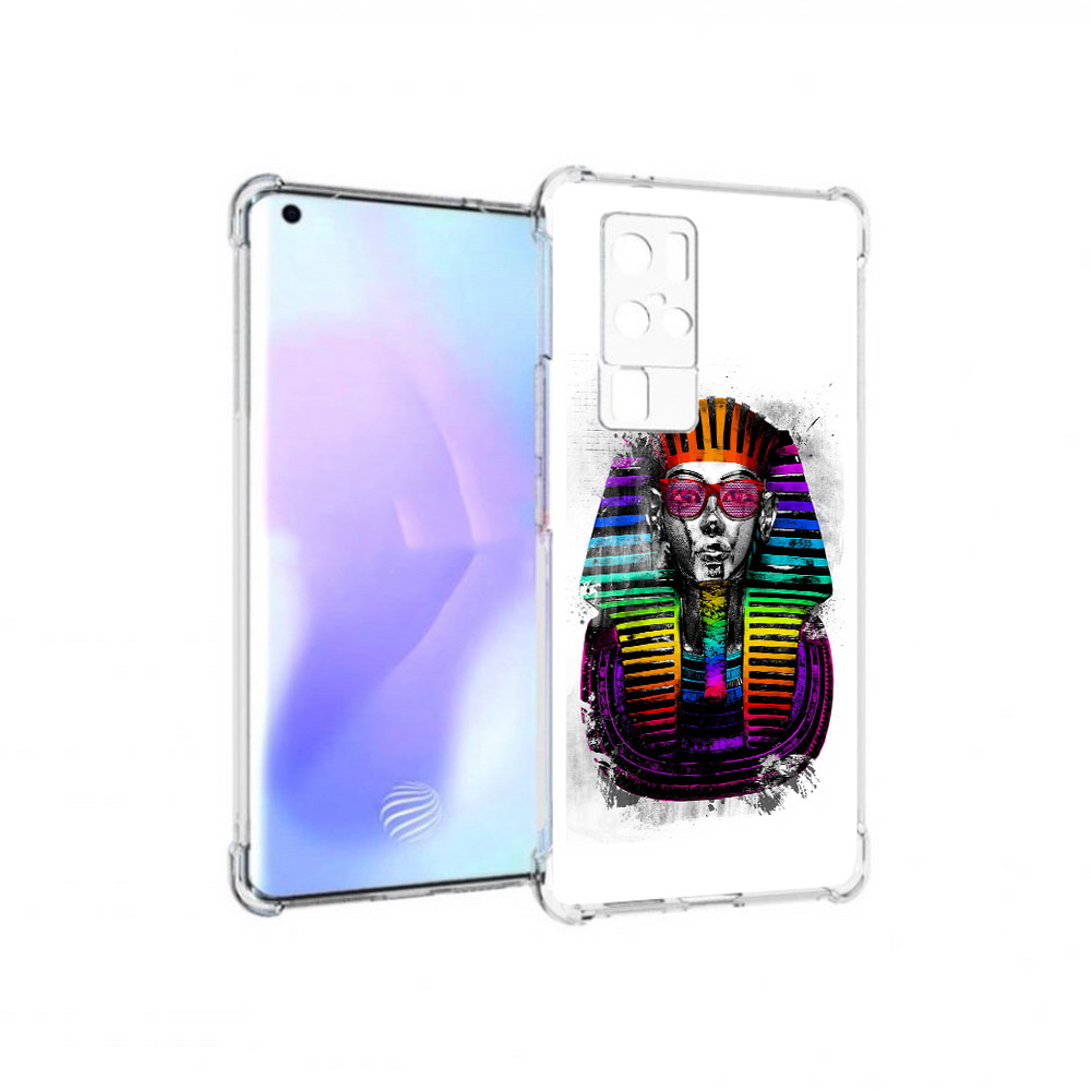 

Чехол MyPads Tocco для Vivo X50 Pro модная богиня (PT226970.404.479), Прозрачный, Tocco