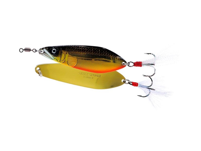 Блесна колебалка Daiwa Steez Spoon 17 см. 73г. цвет Gold Ayu