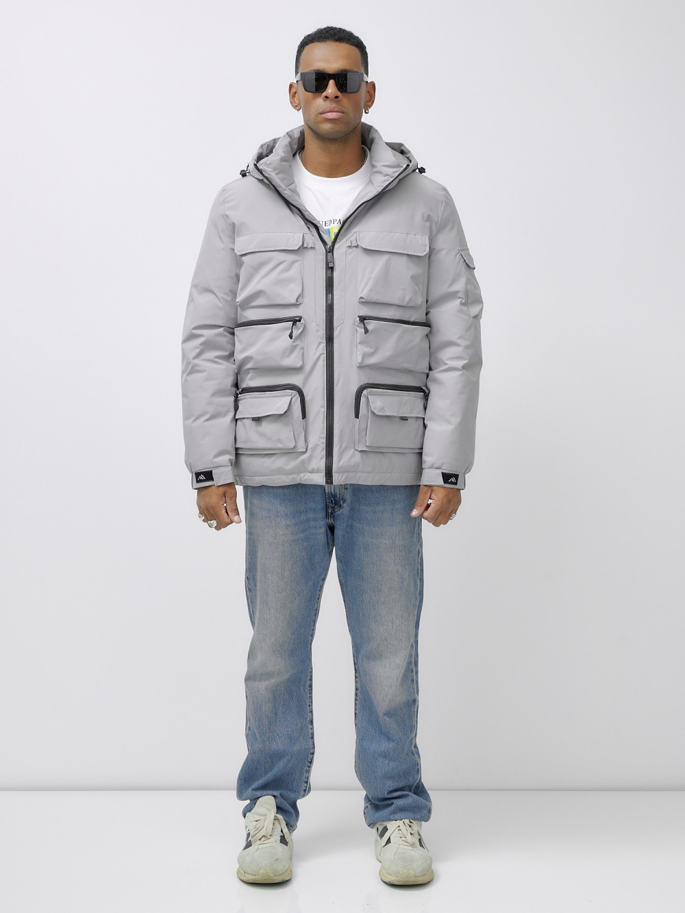 

Куртка мужская MTFORCE 3222 серая XL, Серый, 3222