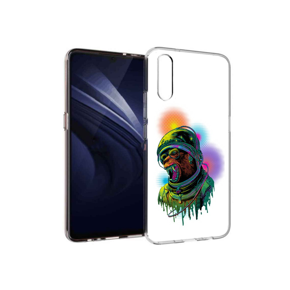 

Чехол MyPads Tocco для Vivo V17 Neo медведь космонавт (PT226959.388.466), Прозрачный, Tocco