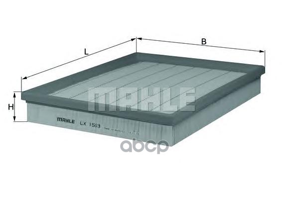 

Фильтр воздушный Mahle/Knecht lx1503