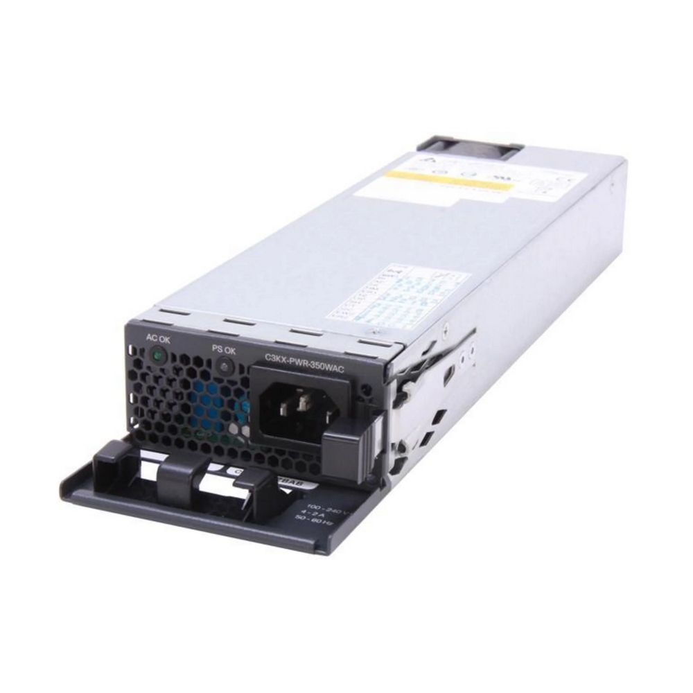

Серверный блок питания Cisco 350W (PWR-C1-350WAC-P=.), Серебристый