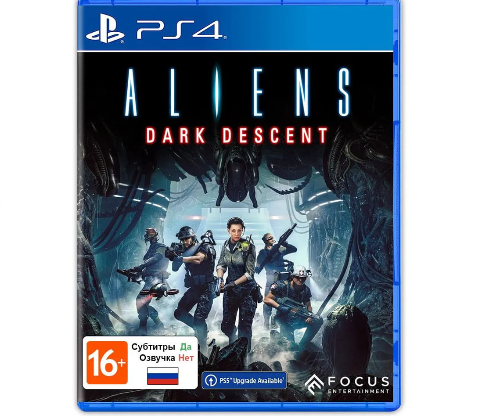 Игра Aliens: Dark Descent (PS4, русские субтитры)