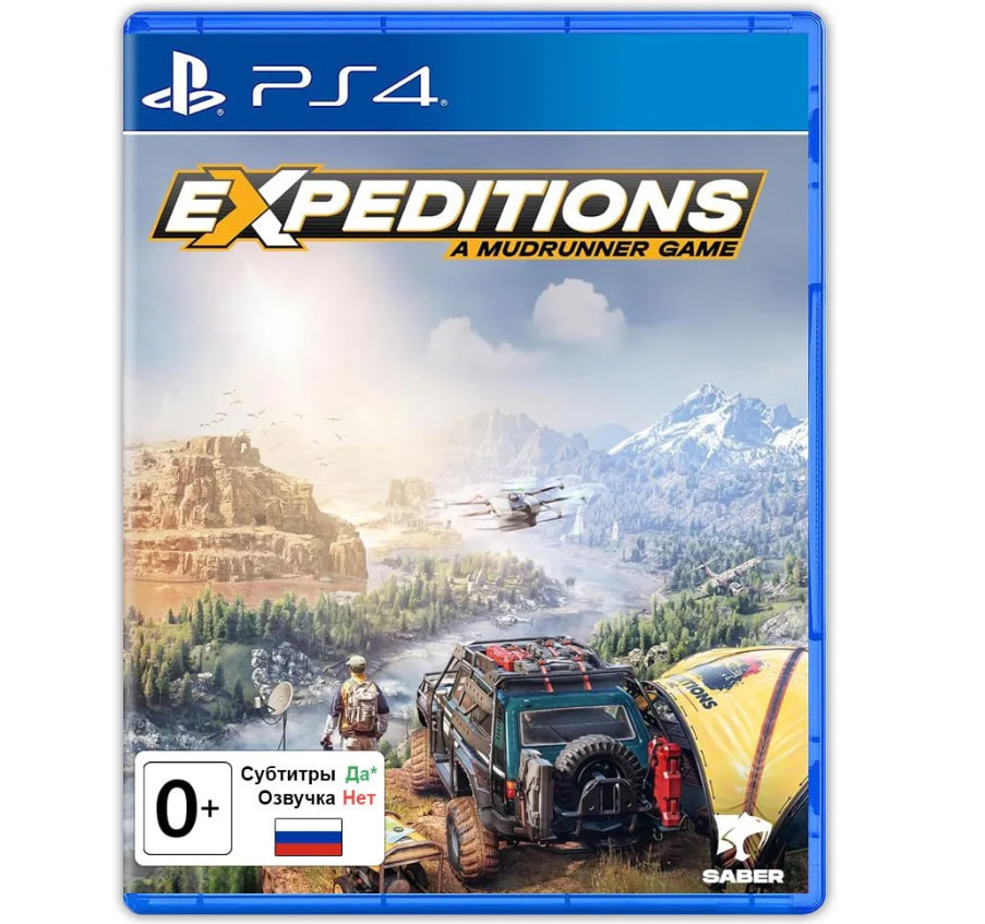 Игра Expeditions: A MudRunner Game (PS4, русские субтитры)