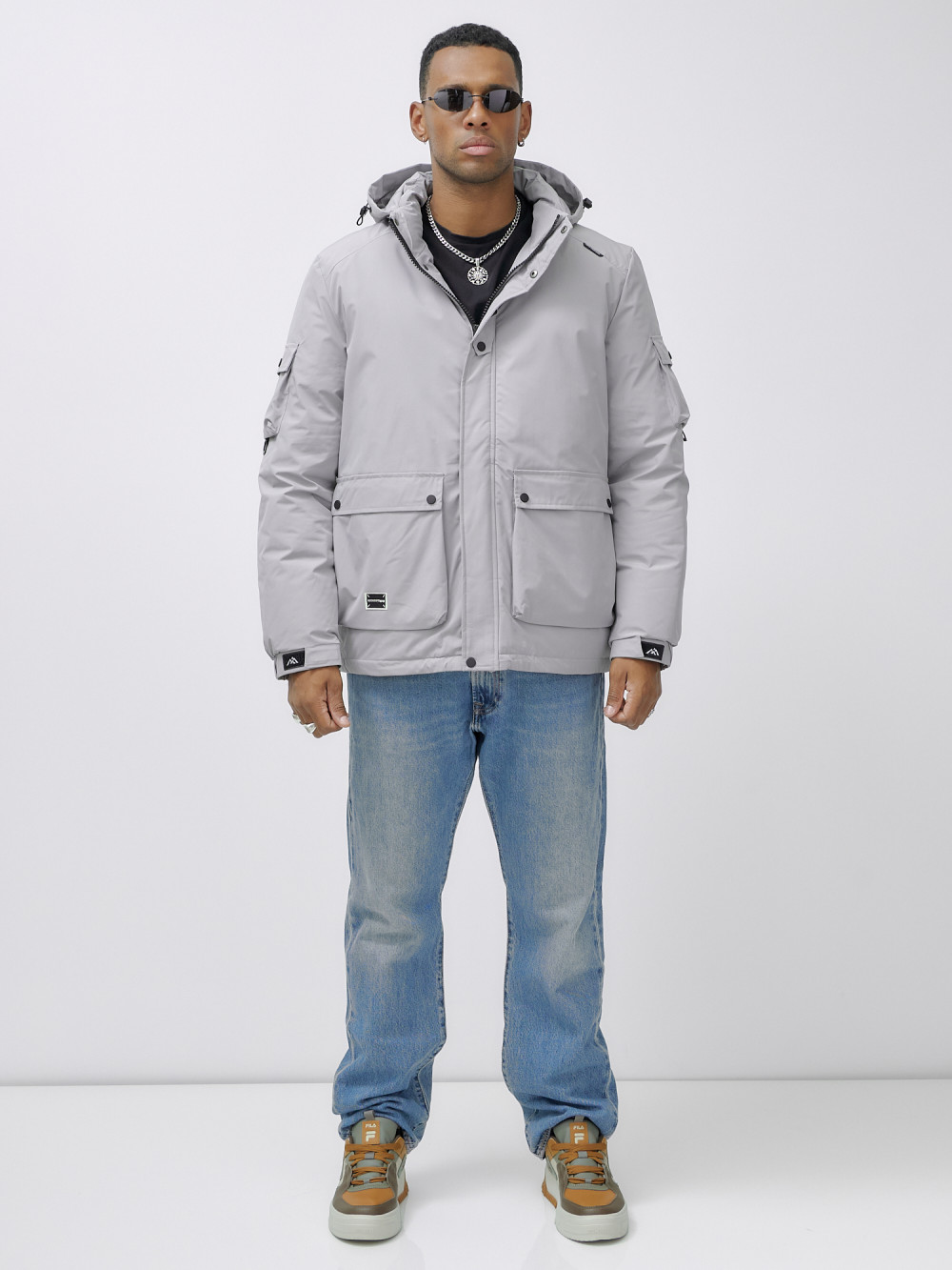 

Куртка мужская MTFORCE 2333 серая XXL, Серый, 2333