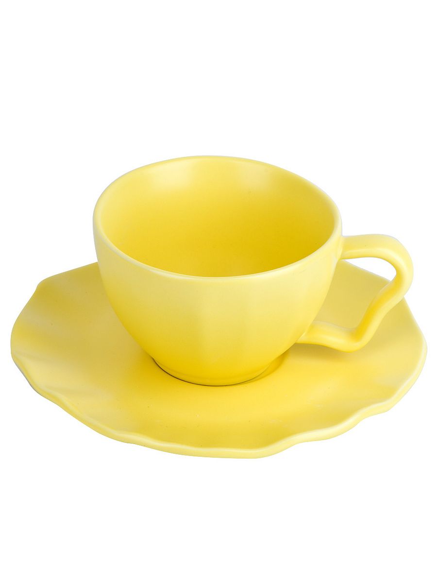 

Чайная пара Nouvelle Home Crayola Adonis 250 мл, Желтый