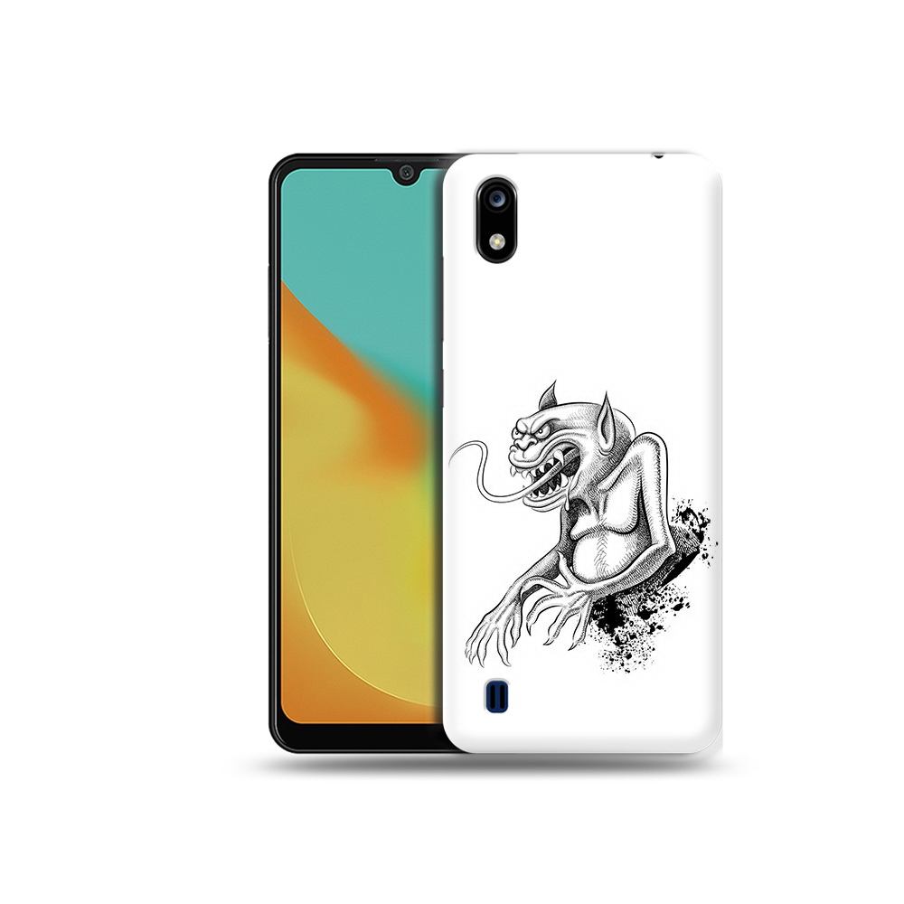 

Чехол MyPads Tocco для ZTE Blade A7 чорт (PT136477.473.692), Прозрачный, Tocco