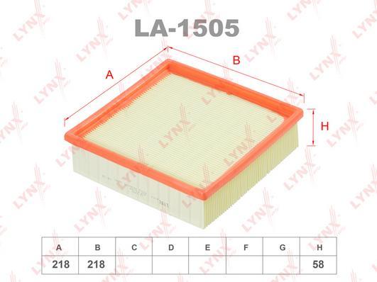 

Фильтр воздушный Lynx LA1505