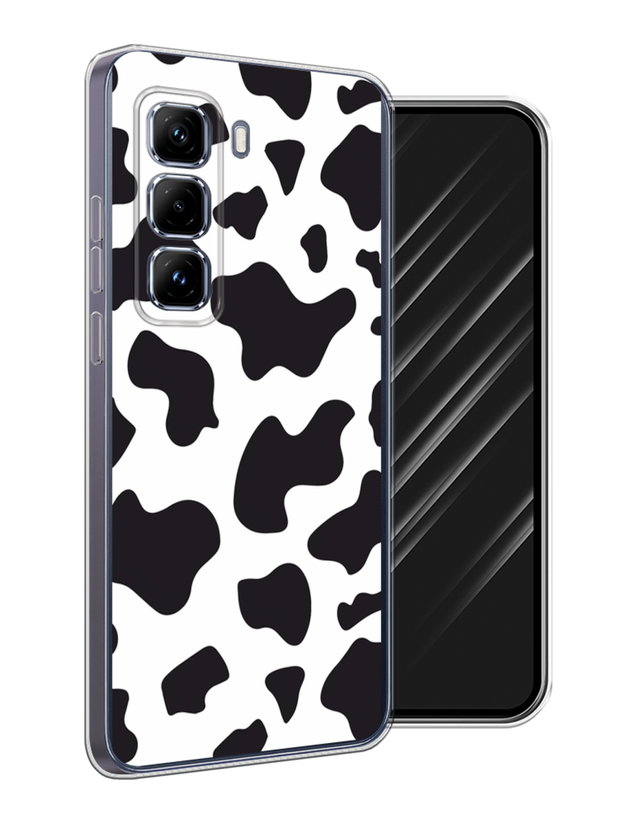 

Чехол Awog на Infinix Hot 50 Pro Plus "Пятна коровы", Белый;черный, 3107050-1