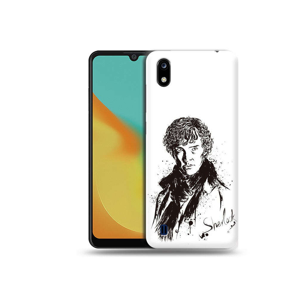 Чехол MyPads Tocco для ZTE Blade A7 шерлок холмс портрет (PT136477.473.698)