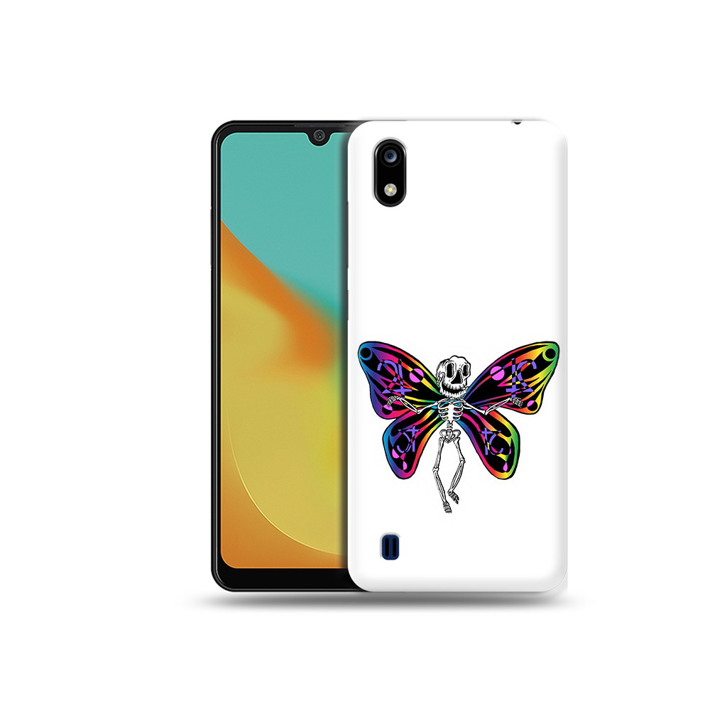 

Чехол MyPads Tocco для ZTE Blade A7 эффект бабочки (PT136477.473.701), Прозрачный, Tocco