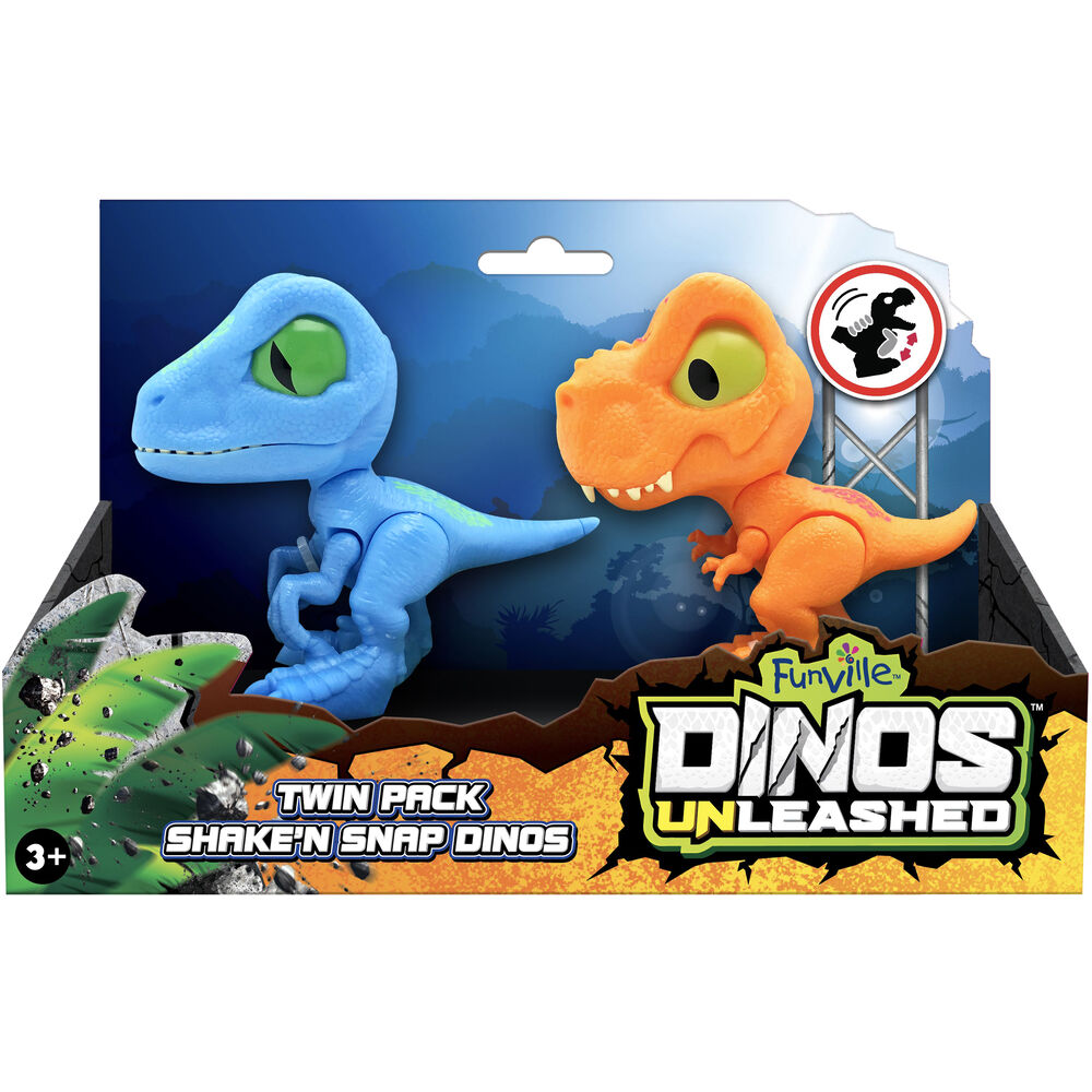 Клацающий Фигурка динозавр Dino Unleashed (2 шт) (31128FI)