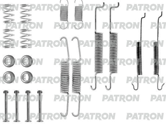 

PATRON PSRK0023 Комплект монтажный тормозных колодок барабанных AUDI 80 86-91, 90 87-91, S