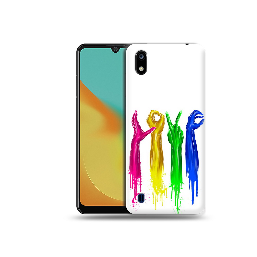 

Чехол MyPads Tocco для ZTE Blade A7 яркие руки love (PT136477.473.707), Прозрачный, Tocco