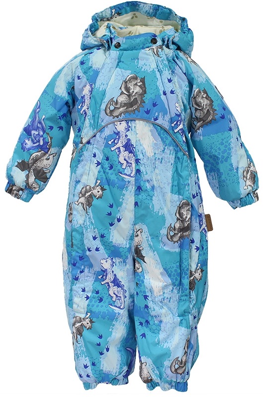 фото Комбинезон демисезонный huppa golden 72106, light blue dragon pattern р.62