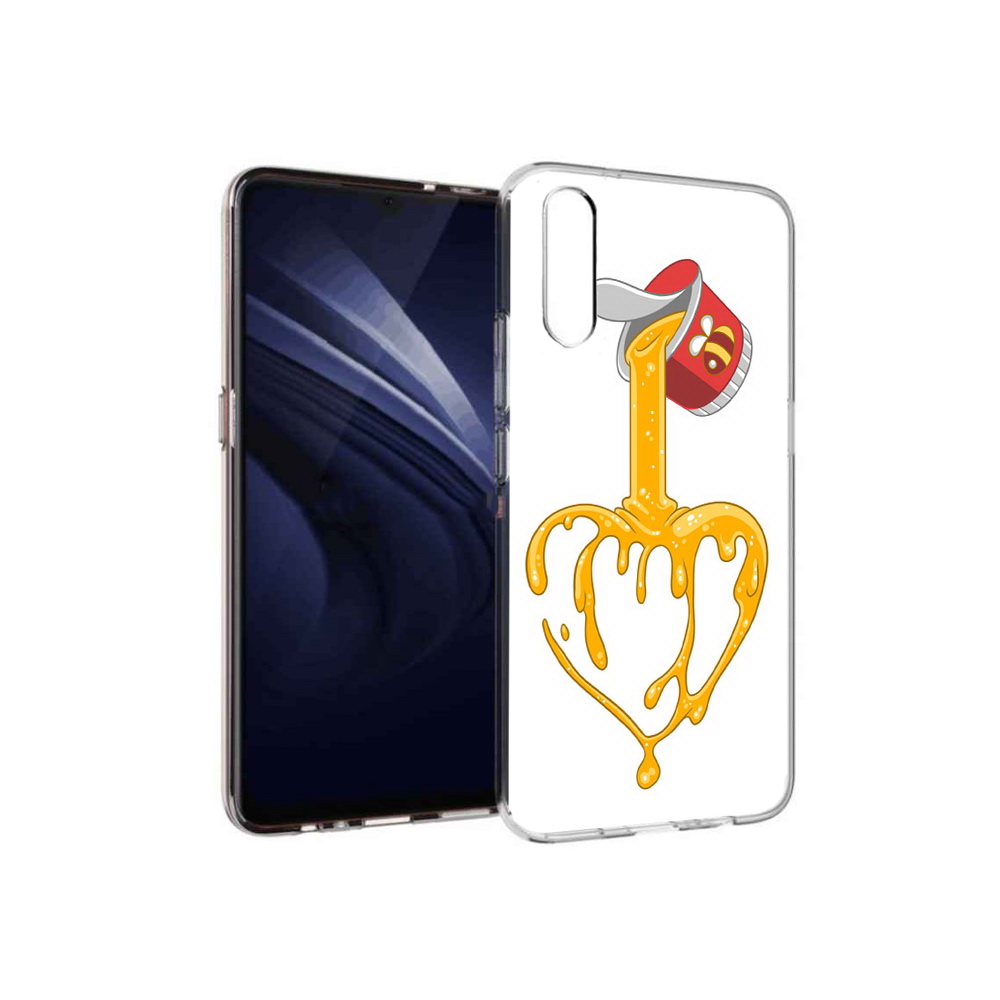

Чехол MyPads Tocco для Vivo V17 Neo медовое сердце (PT226959.388.471), Прозрачный, Tocco