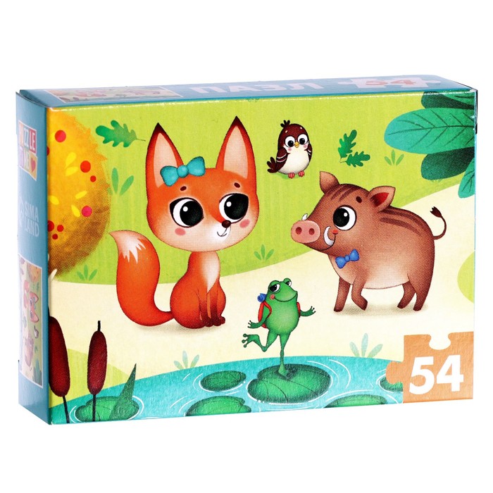 

Пазл Puzzle Time В мире зверей №3, 54 элемента 7548947, 7548947-1
