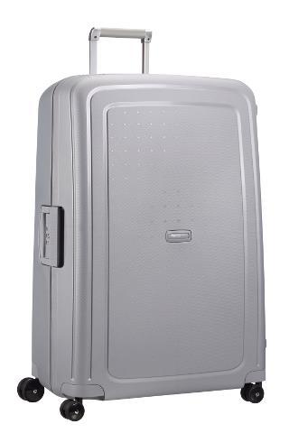 фото Чемодан унисекс samsonite 10u-25004 серый/silver; 55х33х81 см