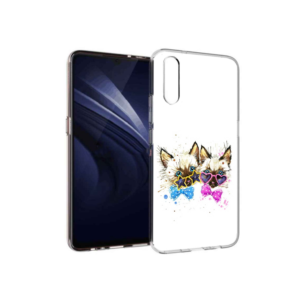 

Чехол MyPads Tocco для Vivo V17 Neo милые котята (PT226959.388.474), Прозрачный, Tocco
