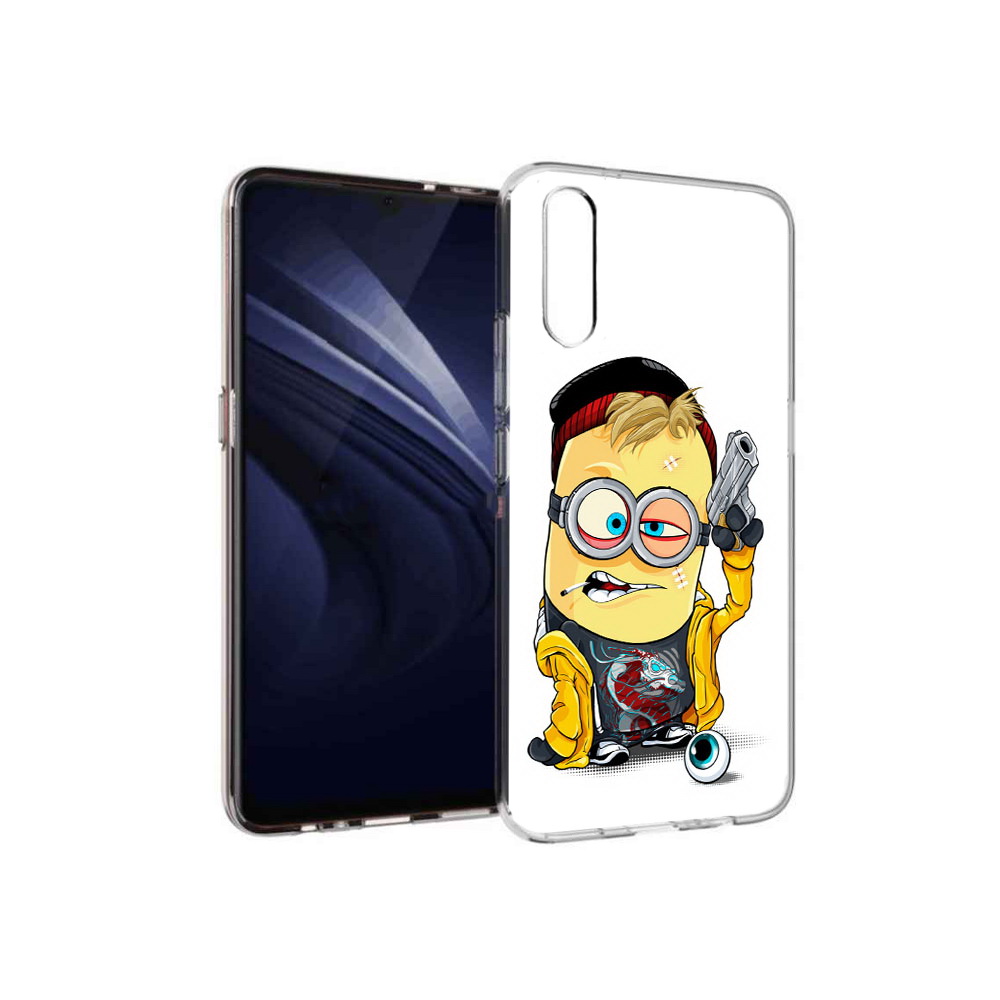 

Чехол MyPads Tocco для Vivo V17 Neo миньон бандит (PT226959.388.475), Прозрачный, Tocco