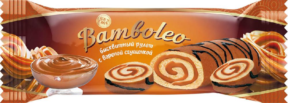 

Рулет Невский кондитер Bamboleo С вареной сгущенкой 145 г