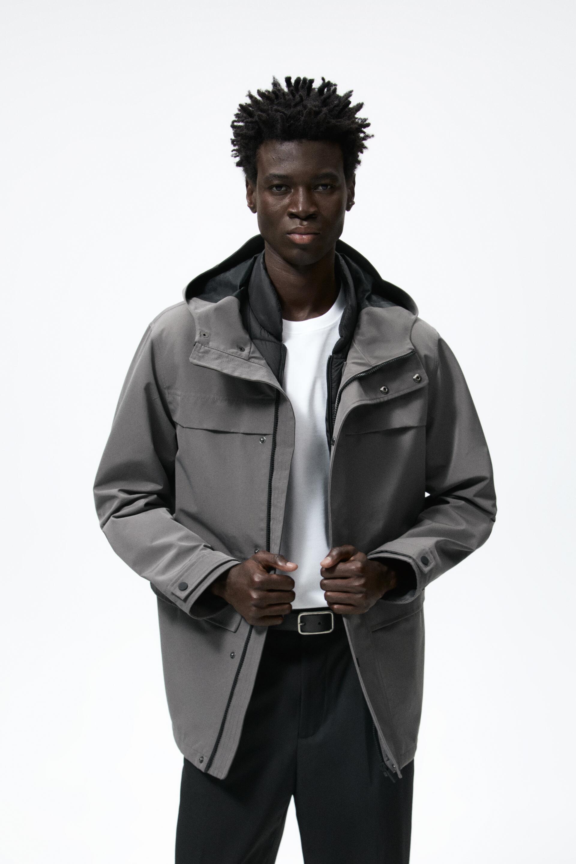 

Куртка мужская ZARA 05320496 черная L, 05320496