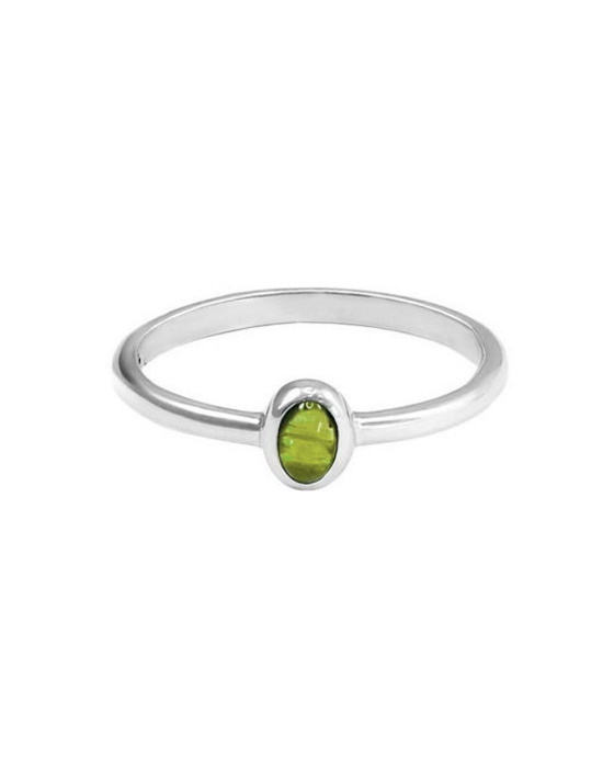 

Кольцо из серебра с хризолитом р.18 София 928-Х, 928-Х