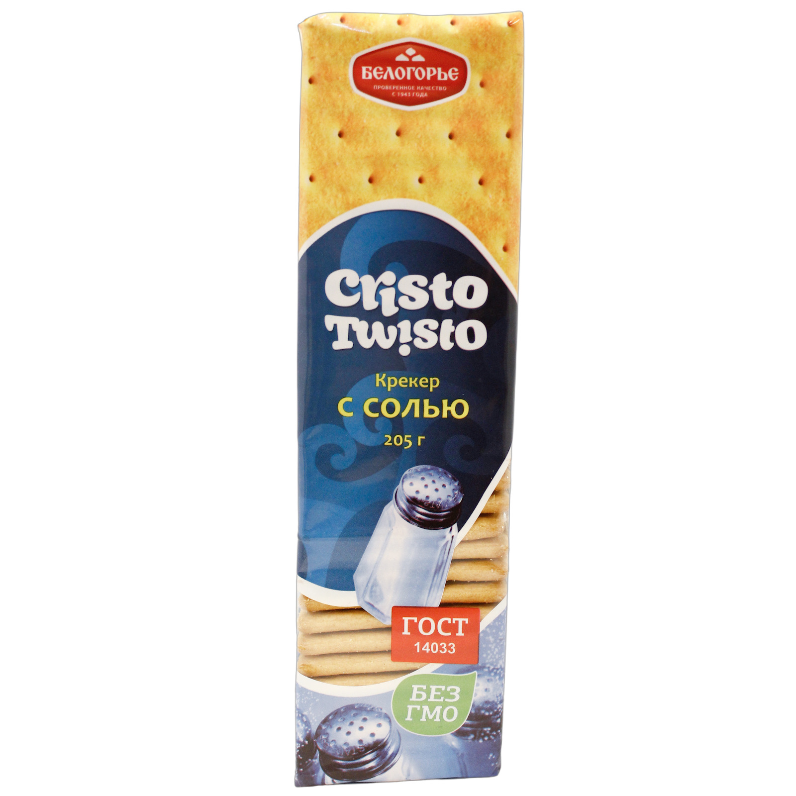 

Крекер Белогорье Кристо-Твисто с солью 205 г