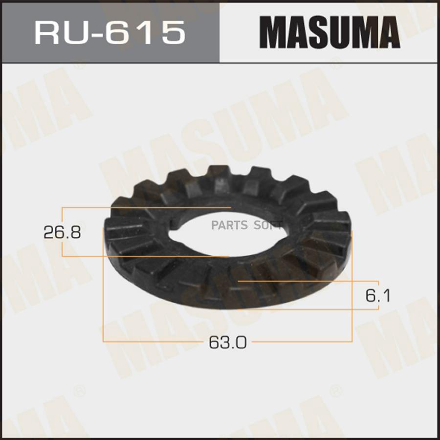 

Сайлентблок MASUMA IMPREZA/ GC#, GF# front R