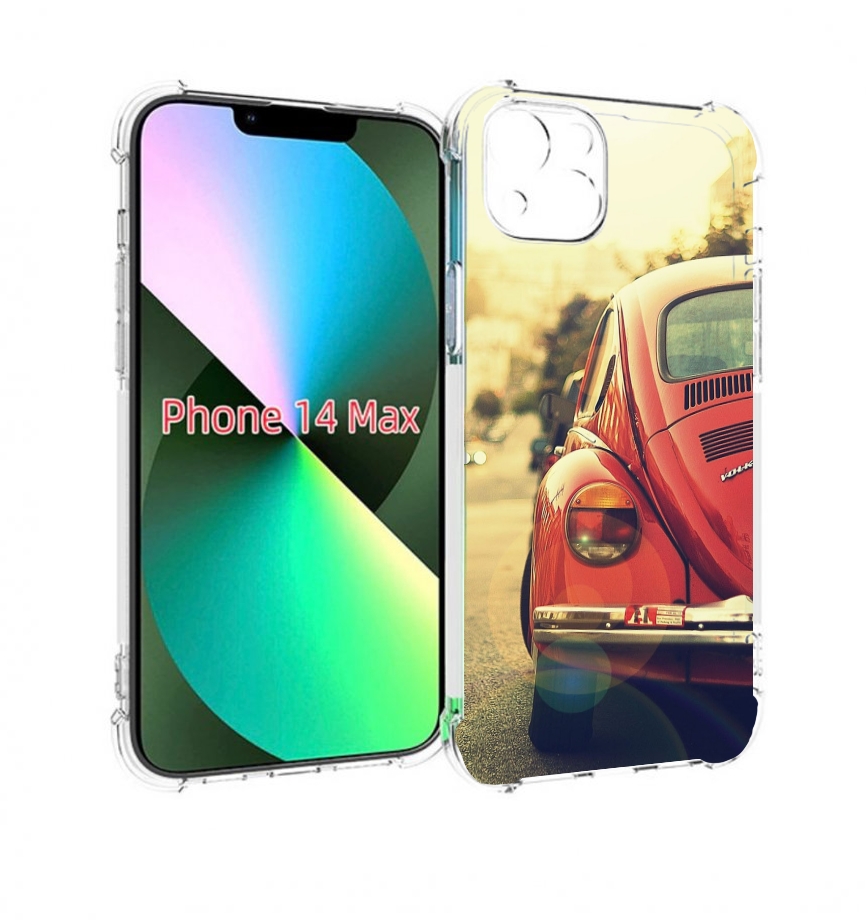 

Чехол MyPads Жук для iPhone 14 Plus (6.7), Прозрачный, Tocco