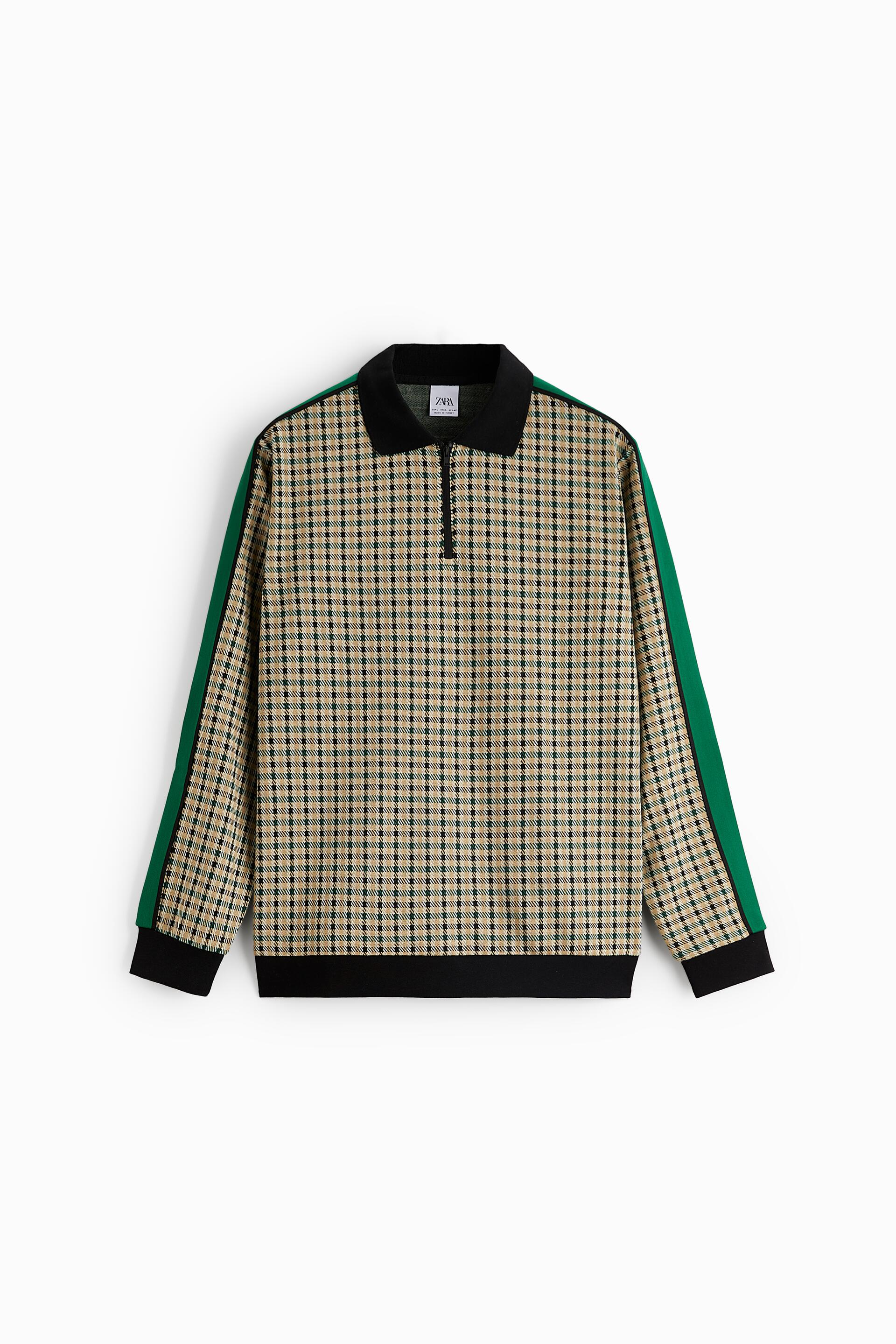 

Свитшот мужской ZARA 05372319 зеленый XL (доставка из-за рубежа), 05372319
