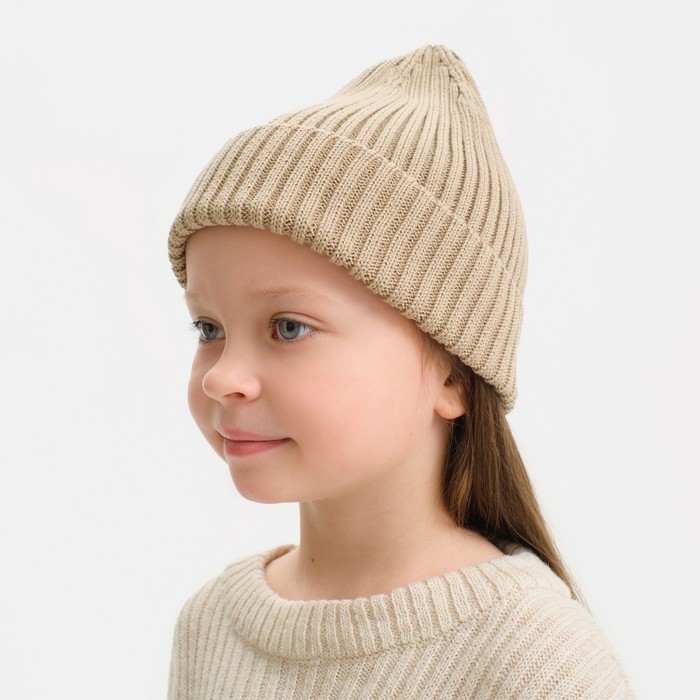

Шапка детская KAFTAN, бежевый, р-р 44-48, 92287