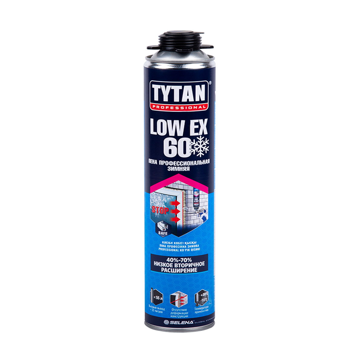 Пена монтажная профессиональная Tytan Professional Low Expansion зимняя 750 мл 1872₽