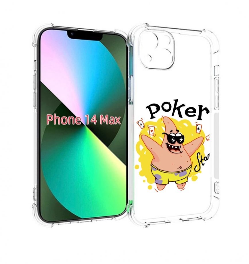 

Чехол MyPads Патрик для iPhone 14 Plus (6.7), Прозрачный, Tocco