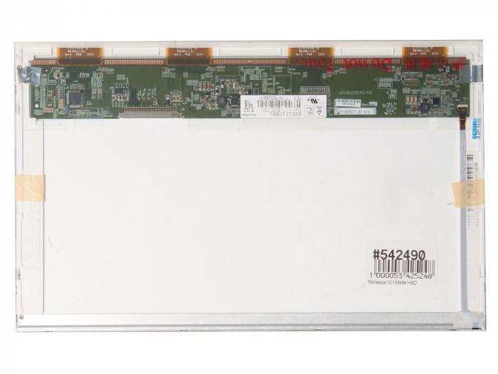 

Матрица 12.1 Matte HSD121PHW1, WXGA HD 1366x768, 30L, cветодиодная (LED), HSD121PHW1