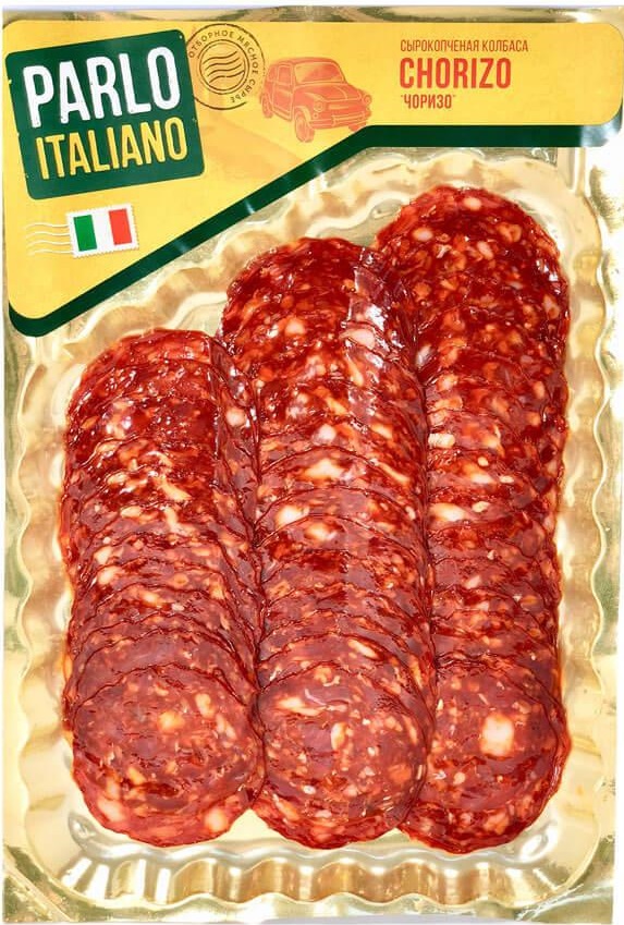 

Колбаса сырокопченая Parlo Italiano Чоризо, нарезка, 90 г